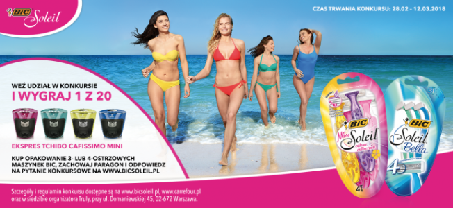Konkurs "Wszystkie kolory piękna z BIC" Carrefour