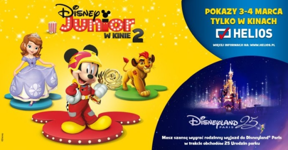 Konkurs "Disney Junior w kinie 2"
