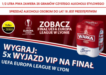 Konkurs "Warka w Tesco 2018" 18+