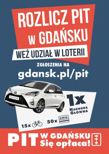 Loteria "PIT w Gdańsku. Się opłaca!"