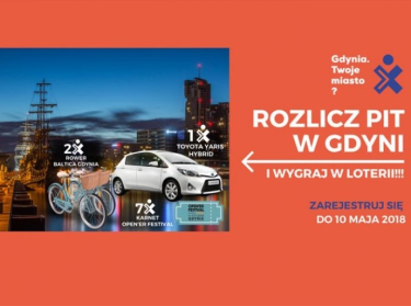 Loteria "Rozlicz PIT w Gdyni"