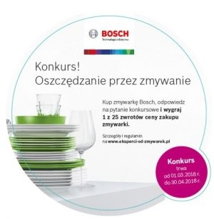 Konkurs "Oszczędzanie przez zmywanie"