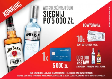 Konkurs "Wiosna z górnej półki" Tesco, 18+