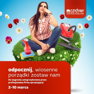 Kraków: Konkurs "Odpocznij, wiosenne porządki zostaw nam"