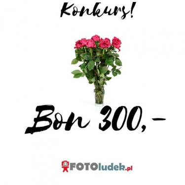 Wygraj BON o wartości 300 zł na usługi Fotoludka