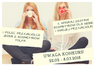 Wygraj paczkę kosmetyków dla siebie i swojej przyjaciółki