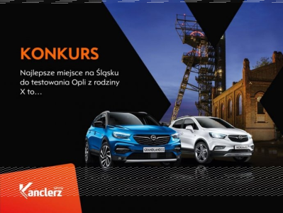 Konkurs "Najlepsze miejsce na Śląsku do testowania Opli z rodziny X to…"