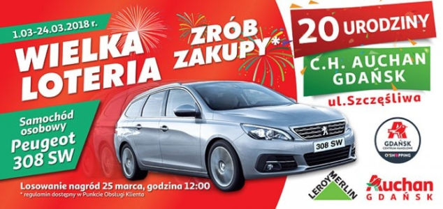Gdańsk: Wielka loteria - zrób zakupy