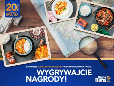 Konkurs "Kulinarny przewodnik Uncle Ben’s - 20 edycji" etapy