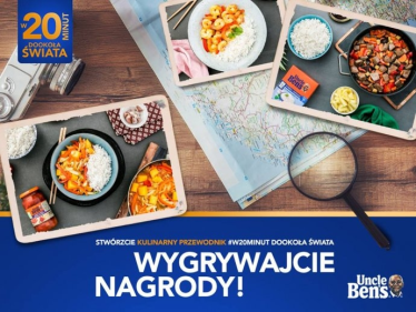 Konkurs "Kulinarny przewodnik Uncle Ben’s - 20 edycji" etapy
