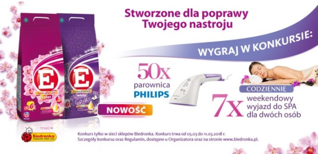 Konkurs "Sprawia radość zapachem" Biedronka