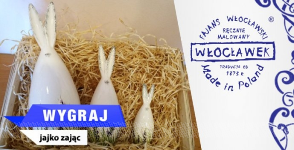Włocławek: Wygraj jajka zające w koszyku