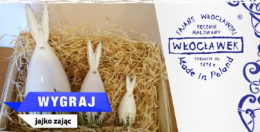 Włocławek: Wygraj jajka zające w koszyku