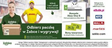 Konkurs "Odbierz paczkę - wygraj Xbox" Żabka