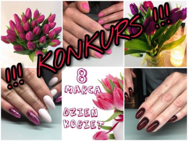 Konkurs "Manicure hybrydowy na Dzień kobiet"