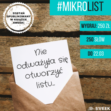 Konkurs "Wyzwanie krótkich opowiadań #MikroList "