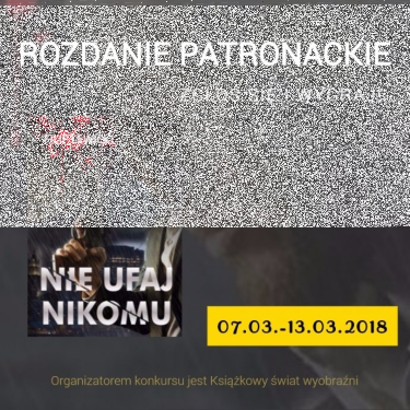 Wygraj książkę "Nie ufaj nikomu" Filipa Lewickiego