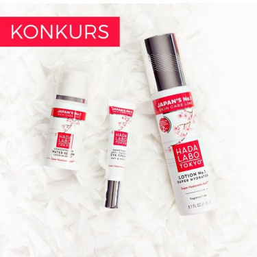 Wygraj kosmetyki Hada Labo Tokyo Pol