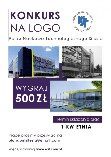 Konkurs na projekt graficzny logo Parku Naukowo-Technologicznego Silesia