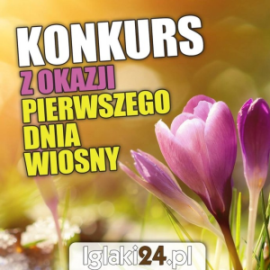 Konkurs z okazji pierwszego dnia wiosny, do godz. 16:00