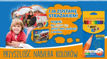 Kraków: Konkurs plastyczny BIC Kids "I ja zostanę strażakiem" Carrefour