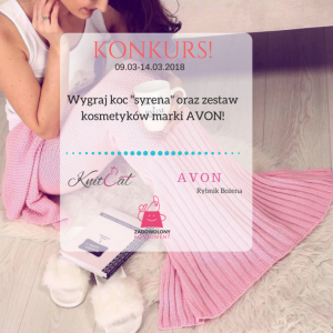 Wygraj koc "syrena" oraz zestaw kosmetyków marki AVON