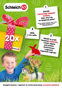 Konkurs "Czerwony Zajączek" Schleich