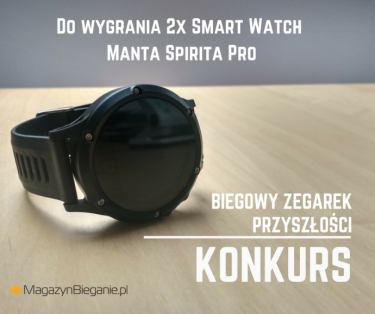 Wygraj zegarek sportowy z GPS marki Manta