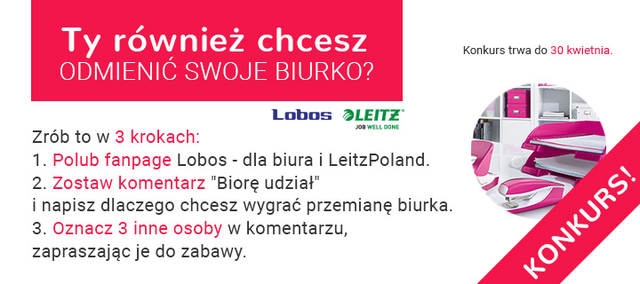 Konkurs "Wiosenna przemiana biurka"