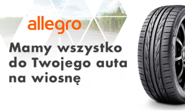 Konkurs: Wygraj nowe, letnie opony od Allegro!