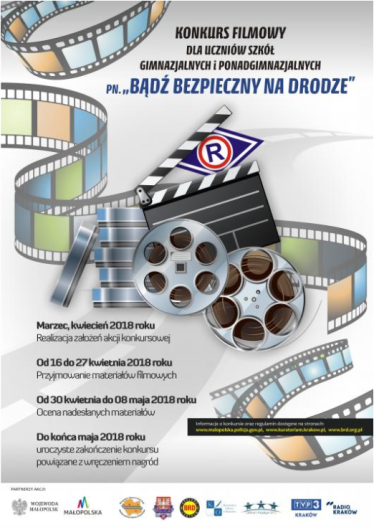 Konkurs fotograficzny "Bądź bezpieczny na drodze" woj. małopolskiego