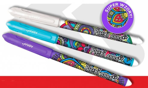 Wygraj długopisy ścieralne FLEXI ABRA AZTECA