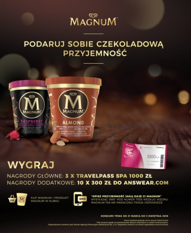 Konkurs "Podaruj sobie czekoladową przyjemność" Żabka, Freshmarket