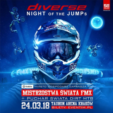 Kraków: Konkurs "Wyskocz na Diverse Night of The Jump z Galerią Kazimierz"