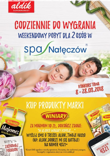Wygraj wyjazd do SPA Nałęczów! ALDIK