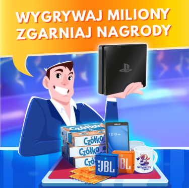 Konkurs "Wygrywaj miliony - zgarniaj nagrody"