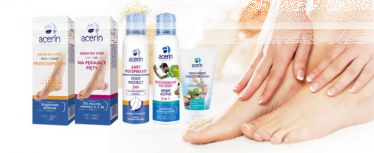 Wygraj 2 wybrane kosmetyki do stóp Acerin