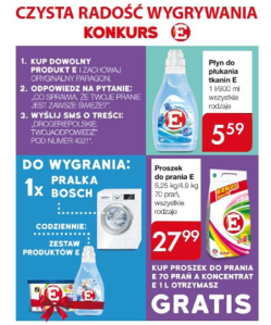 Konkurs "Czysta radość wygrywania" Drogerie Polskie