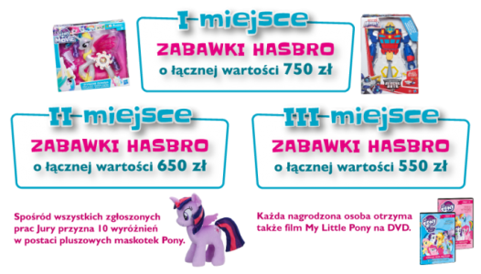 Konkurs "Moje przygody z kucykiem"