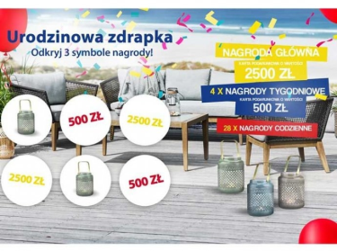 Loteria "Urodzinowa Zdrapka Jysk"