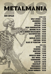 Katowice: Wygraj bilet na Metalmanię! do godz. 12:00