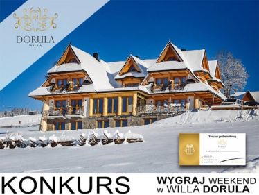 Wygraj weekendowy pobyt w Willa Dorula