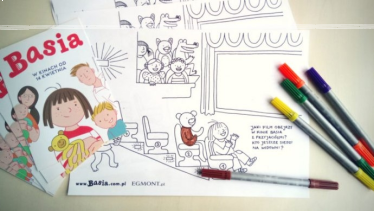 Konkurs "Basia w kinie – upiększ kolorowankę i wygraj nagrody od Kina Dzieci i EGMONT.pl"