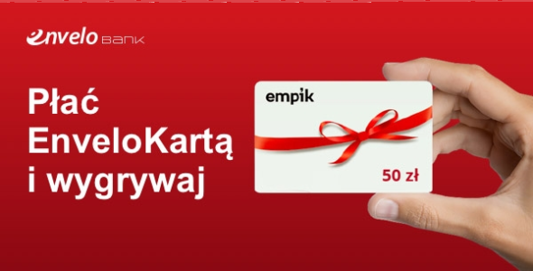 Promocja "Płać i Wygrywaj"  EnveloBank