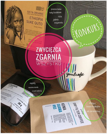 Wygraj zestaw kaw od guulcafe!