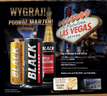 Konkurs "Z Black do Las Vegas" Tesco