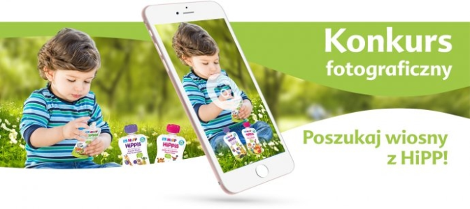 Konkurs "Z HiPP na spacer wyruszajcie, śladów wiosny poszukajcie"