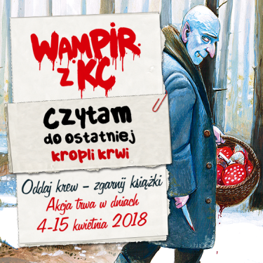 Oddaj krew i otrzymaj ksiażkę od Wydawnictwa Fabryka Słów