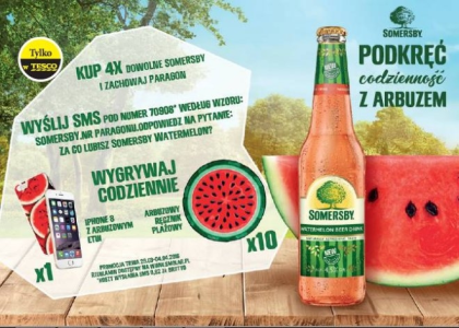 Konkurs "Podkręć codzienność z arbuzem" Tesco, 18+