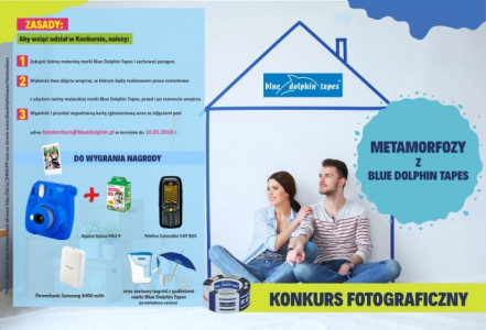 Konkurs fotograficzny "Metamorfozy z Blue Dolphin Tapes"